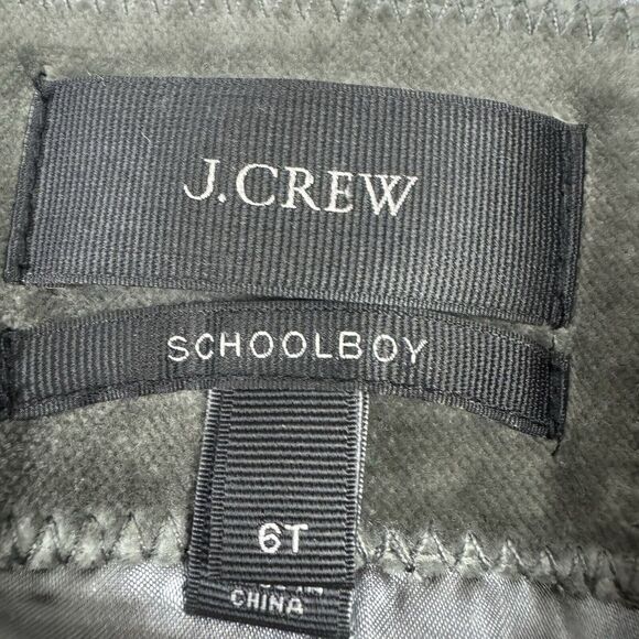 J Crew Schoolboy Blazer Velvet Academia Smart Business Career Wear sz 6 Tall - Picture 3 of 8